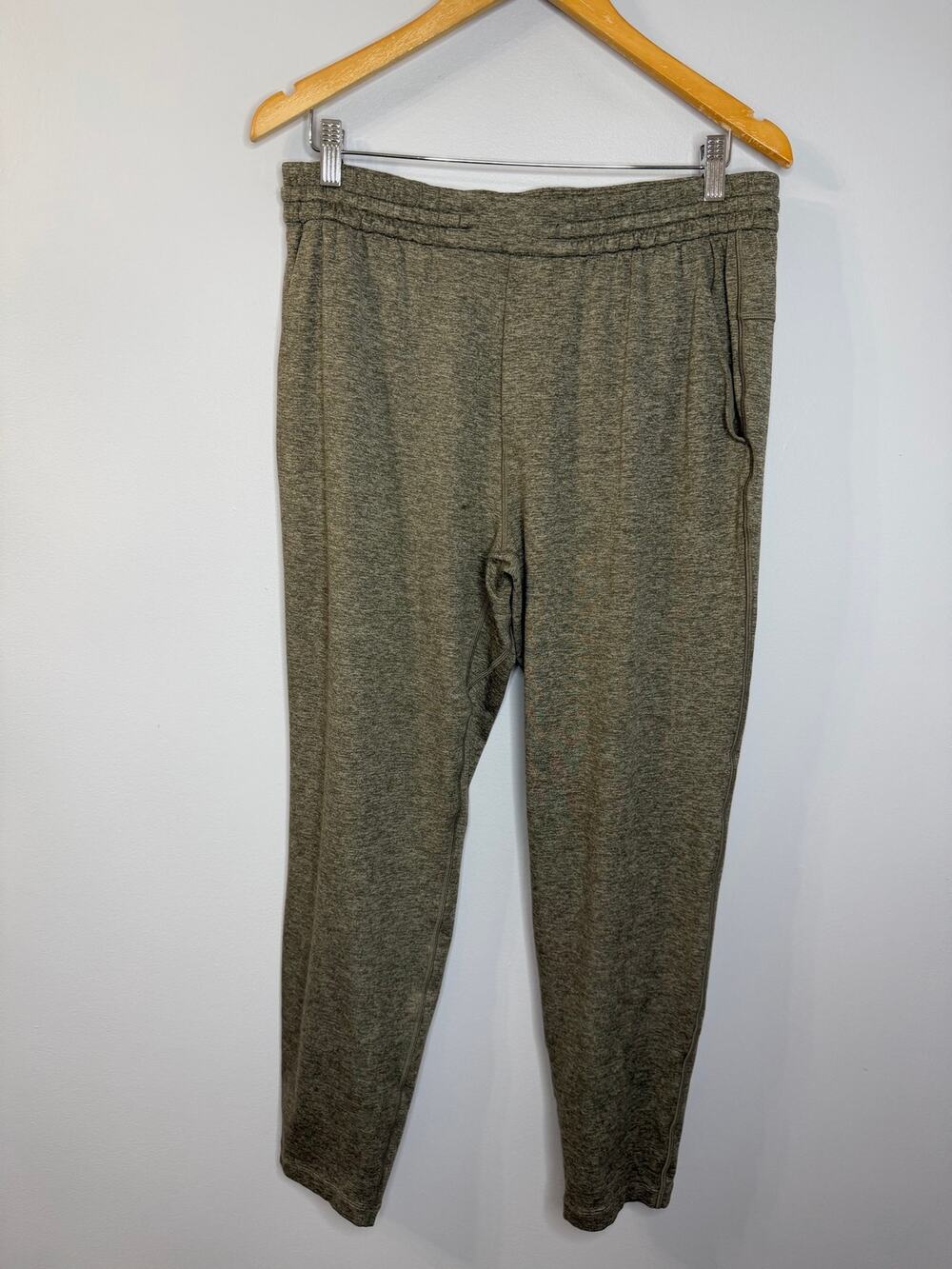 Lululemon Soft Jersey Jogger Pant Casual Heather Green Men's L